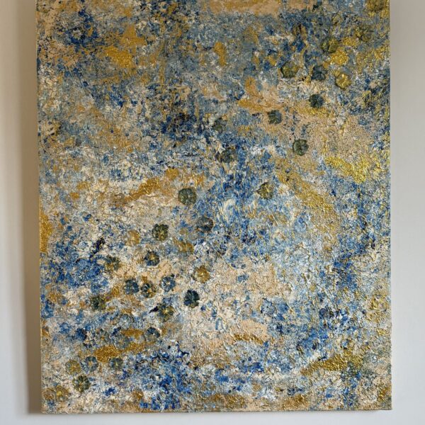 Garden and ice iceblue